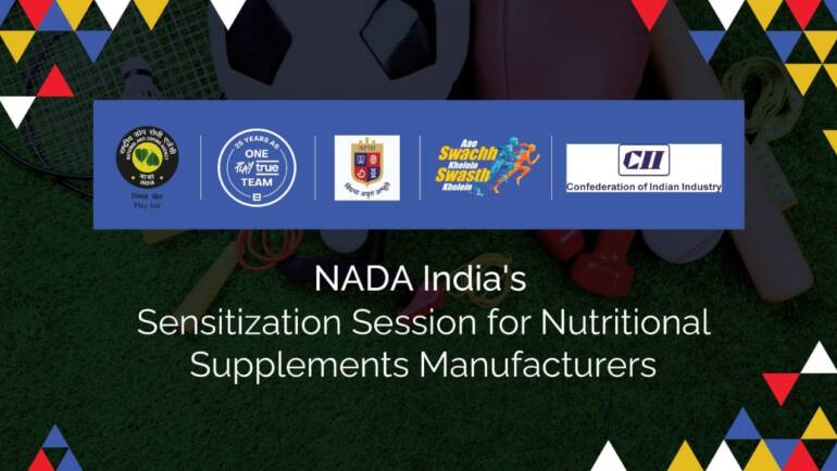 Sensitization Session for Nutritional Supplements Manufacturers on Thursday, April 25, 2024
